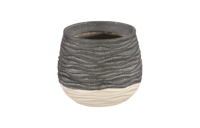 Wavy Vase, Two Tone, SM
