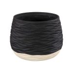 Wavy Vase, Two Tone, LG