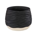 Wavy Vase, Two Tone, LG