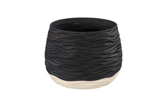 Wavy Vase, Two Tone, LG