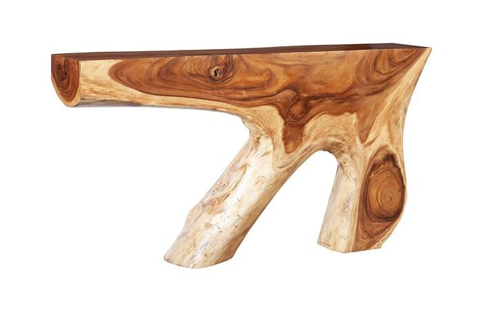 Colossal Bar Console Table, Natural