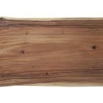 Waterfall Desk, Natural, Acrylic Leg