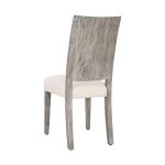 Origins Dining Chair, Gray Stone, Ready to Cover Seat