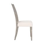 Origins Dining Chair, Gray Stone, Ready to Cover Seat