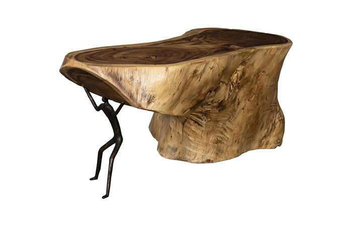 Atlas Freeform Desk, Natural