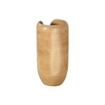 Interval Wood Vase, Natural, Small