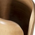 Interval Wood Vase, Natural, Small