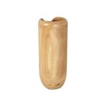Interval Wood Vase, Natural, Medium