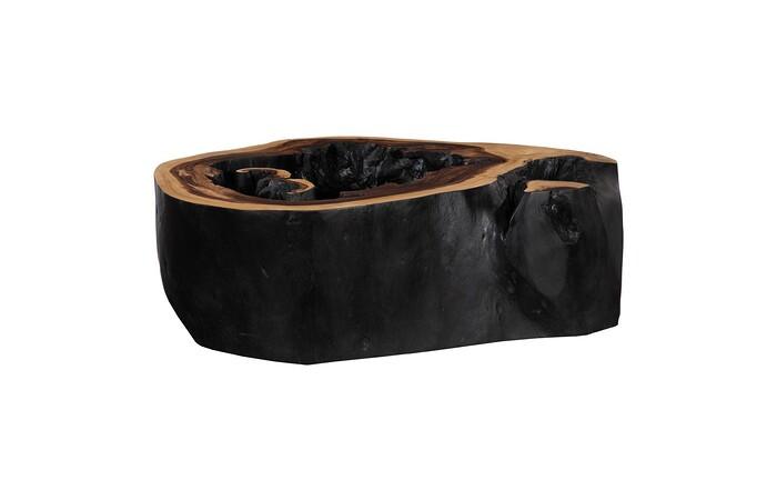 Chasm Coffee Table, Burnt Edge
