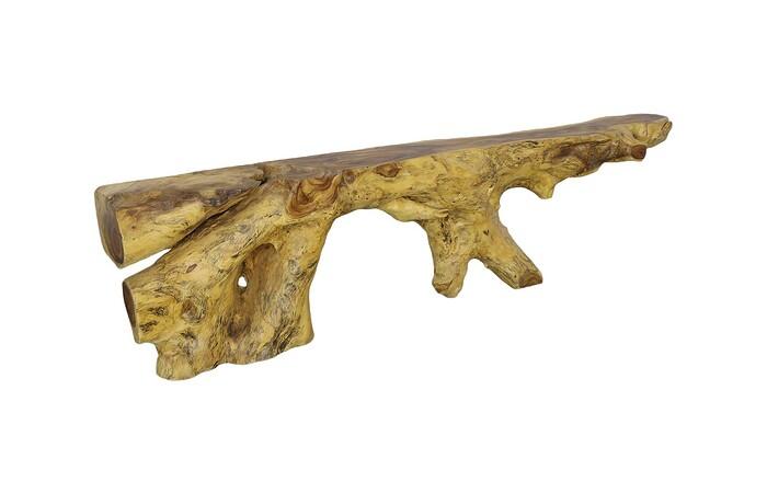 Colossal Freeform Console Table, Natural