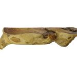 Colossal Freefrom Console Table, Natural