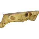 Colossal Freefrom Console Table, Natural