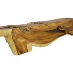 Colossal Freefrom Console Table, Natural