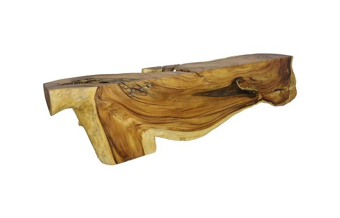 Colossal Freefrom Console Table, Natural