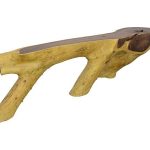 Colossal Freeform Console Table, Natural