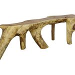 Freeform Console Table, Natural