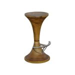 Marley Bar Stool, Chamcha Wood , Natural