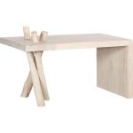 Branch Waterfall Desk, Bleached