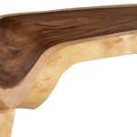 Slope Curved Desk, Satin Black Leg