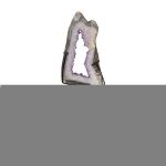 Amethyst Ring Sculpture on Stand, MD
