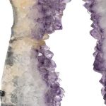 Amethyst Ring Sculpture on Stand, MD