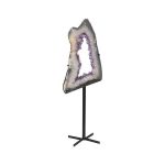 Amethyst Ring Sculpture on Stand, MD