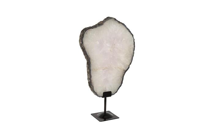 Amethyst Sculpture on Stand, LG, Assorted