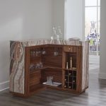 Onyx Bar Table, Illuminated