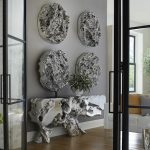 Cast Root Erupting Wall Sculpture