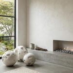Cast Root Floor Ball, MD, Roman Stone