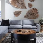 Birch Leaf Wall Art, Copper, XS