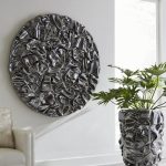 Drape Planter, Liquid Silver