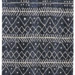 Colton Modern Geometric, Blue/Ivory