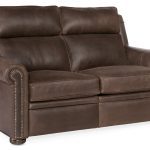 Reece Reclining Loveseat with Power Headrest - Two Piece Back