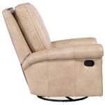 Reddish Wall-Hugger Recliner
