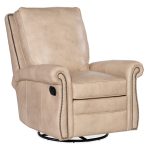 Reddish Wall-Hugger Recliner