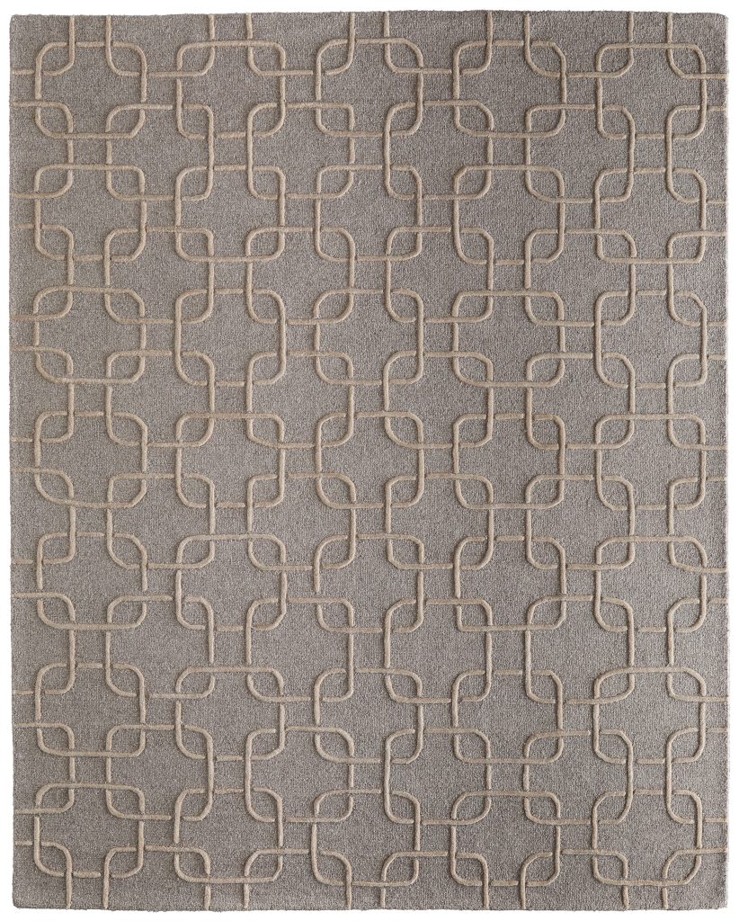 Kimball Transitional Trellis & Lattice, Gray/Taupe/Tan