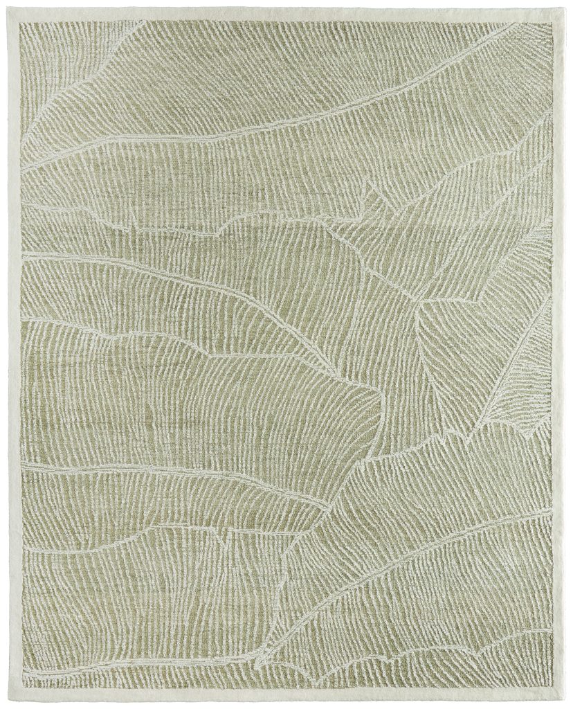 Winston Modern Floral & Botanical, Green/Ivory