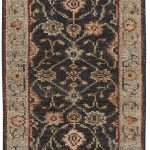 Carrington Traditional Oriental, Black/Gold/Gray