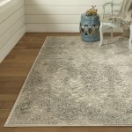 Prasad Modern Distressed, Ivory/Gray/Black