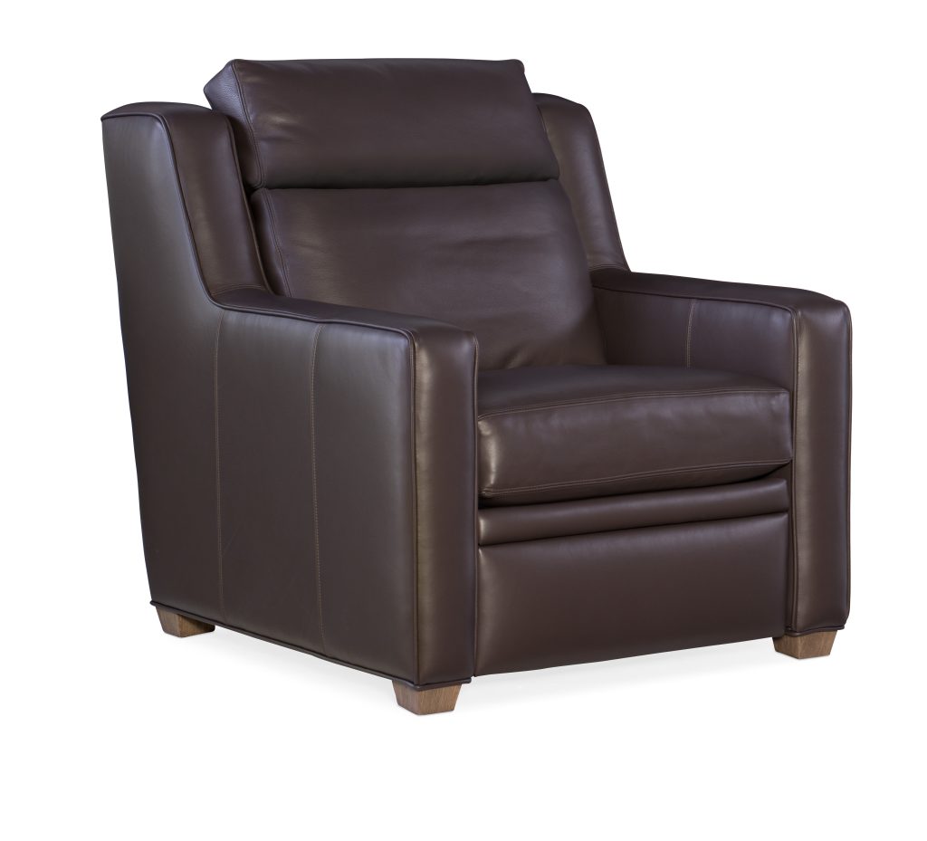 Raymond Reclining Chair with Power Headrest - Two Piece Back