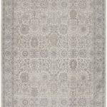 Marquette Transitional Oriental, Gray/Silver/Ivory