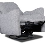 Dimitri Swivel Glider Recliner Solid Back - Power Recline