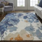 Dafney Transitional Floral & Botanical, Blue