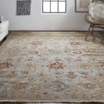 Leylan Transitional Floral & Botanical, Brown/Tan/Gray