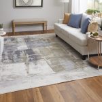 Clio Modern Watercolor, Brown/Gray/Black