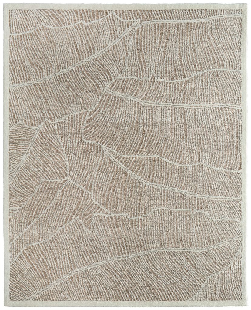 Winston Modern Floral & Botanical, Taupe/Ivory