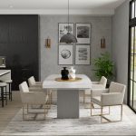 Vancouver Modern Geometric, Ivory/Tan/Brown