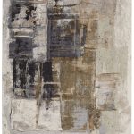 Clio Modern Watercolor, Brown/Gray/Black
