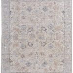 Caldwell Transitional Floral & Botanical, Ivory/Tan/Blue